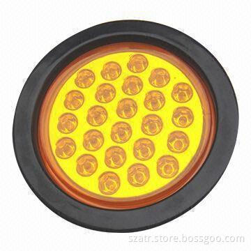 24 LED Car Signal Lamp, Available in Yellow Color